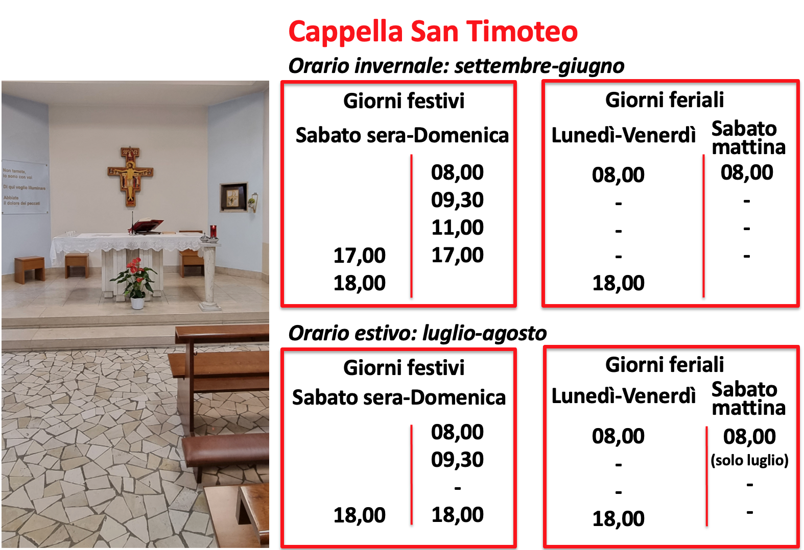 Orario Sante Messe San Giovanni Rotondo ORARIO SANTE MESSE - Basilica Regina Degli Apostoli